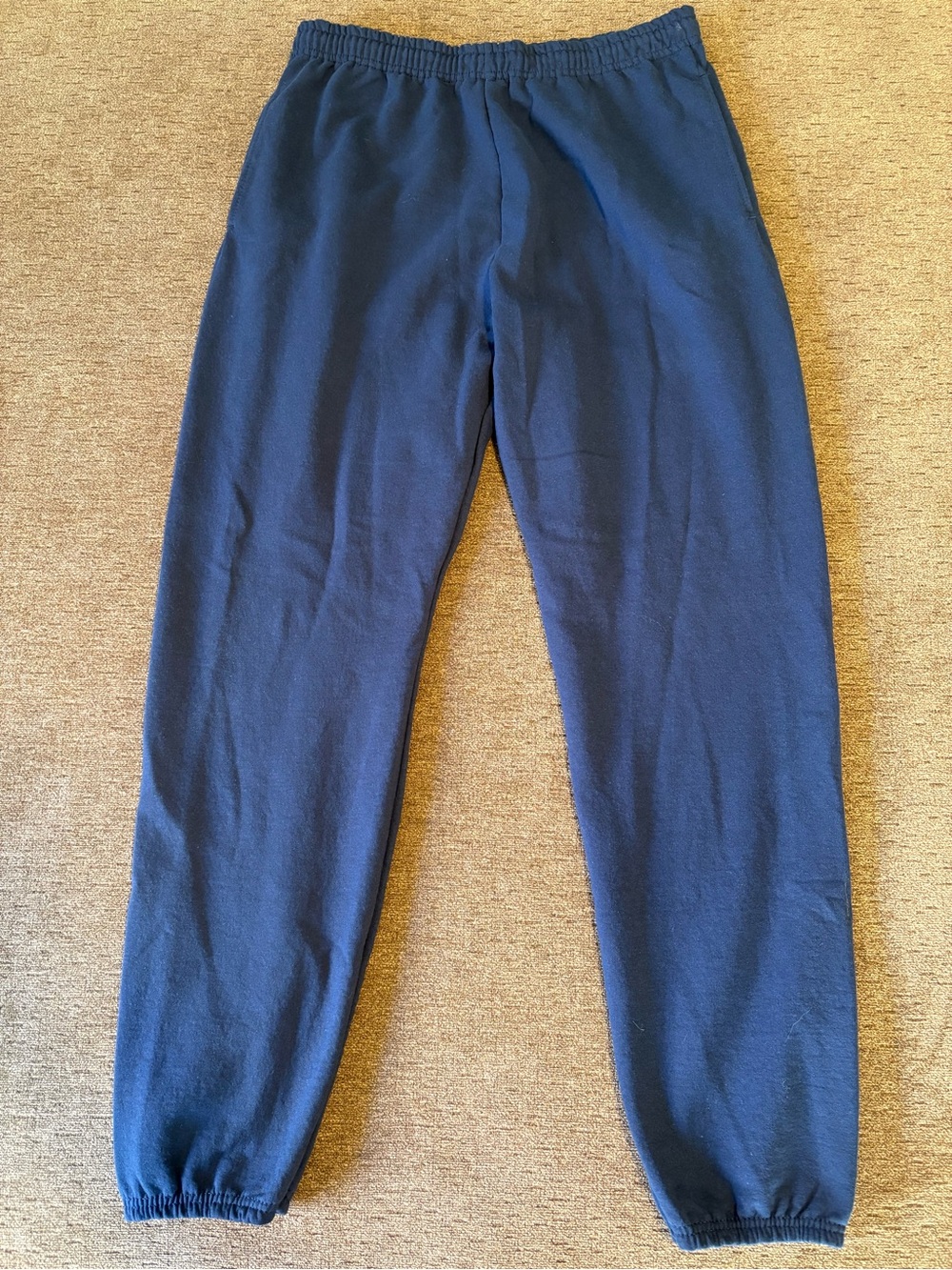 Men’s navy blue sweat pants size large - athletic works
